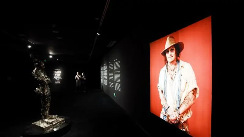 约翰尼·德普中国首个美术馆级个展登陆上海