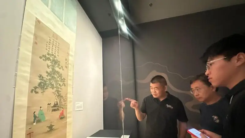百余件“下真迹一等”故宫古书画临摹作品亮相甘肃兰州