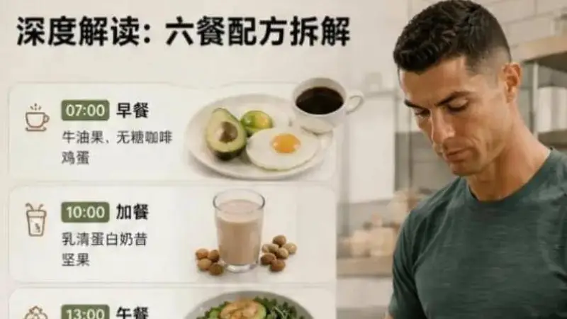 梅西C罗哈兰德饮食启示:高蛋白高纤维的打工人体验