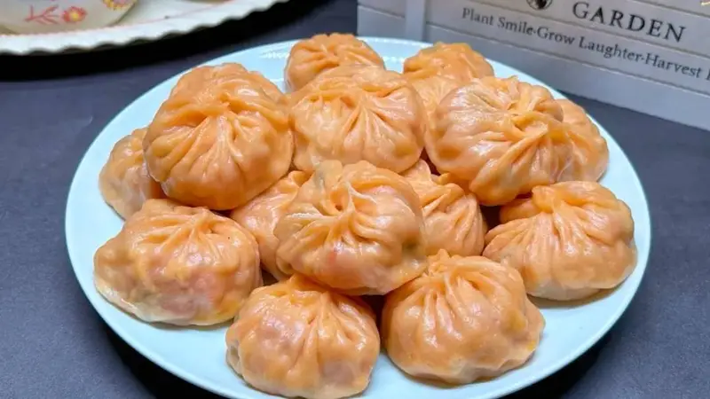这个菜蒸包子，低脂开胃，不放肉不放粉条，食材简单，家里人都爱吃，太鲜香了！