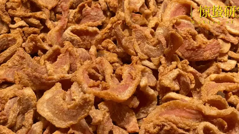 餐饮零食化，火了猪油渣