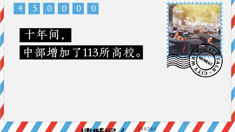 中部六省，加速建高校