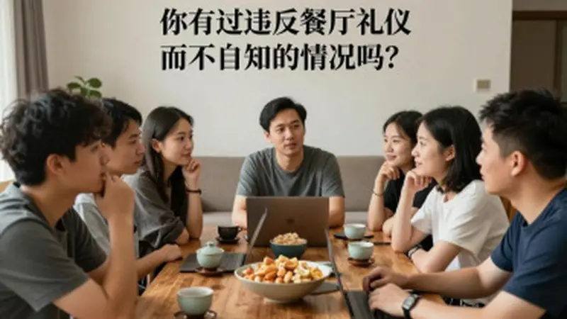 你吃过这些不寻常的餐厅规矩吗？网友分享吃饭时的尴尬经历