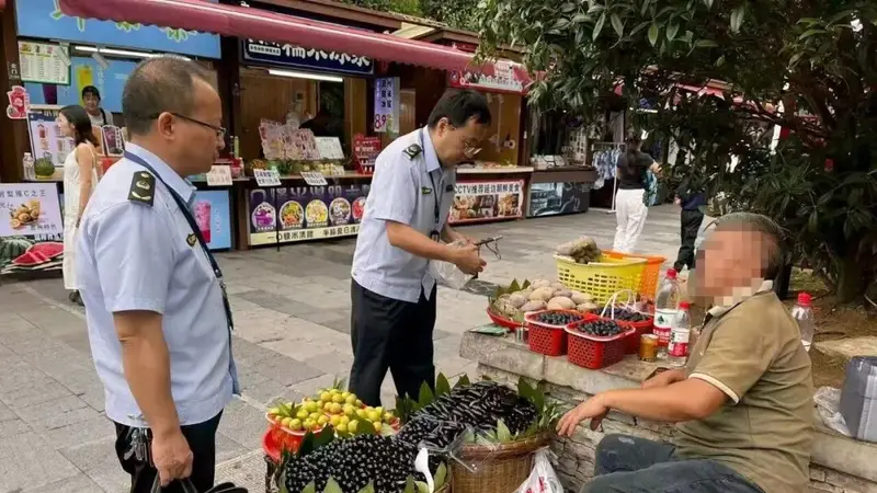 【区县动态】花溪区市场监管局开展景区计量专项整治,守护游客“秤”心如意