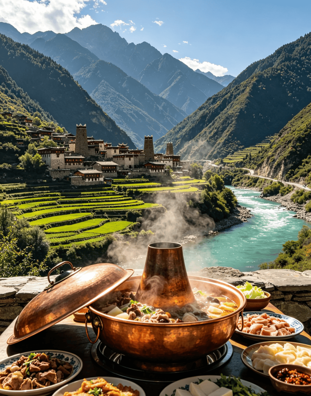 自在茂县 | 茂县铜锅，炖出一锅羌山康养烟火气