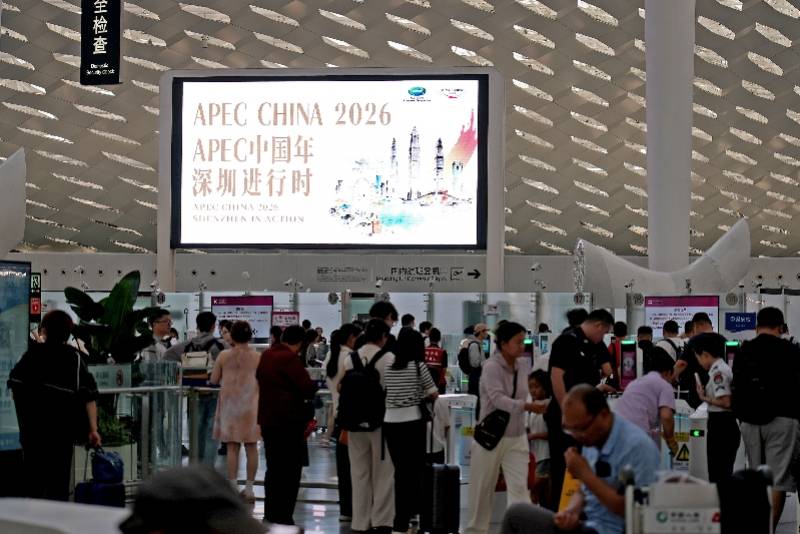深圳机场口岸外籍旅客破百万，APEC经济体客源居前列