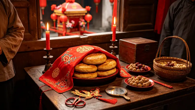 烧饼藏寓意,老白沙的团圆仪式——乡乡公主小故事(三)