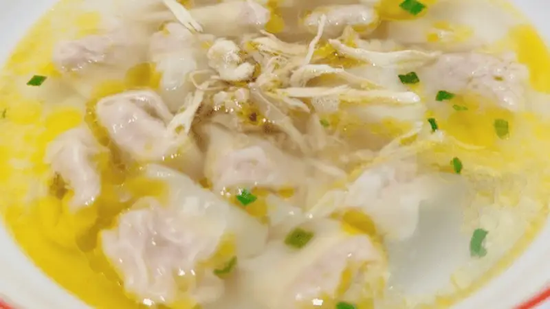 安庆江毛水饺,皮薄汤鲜清爽,皖江地区流传许久的风味早点