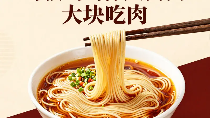 马鞍山当涂大肉面大块吃肉，面条爽滑，碳水快乐炸弹