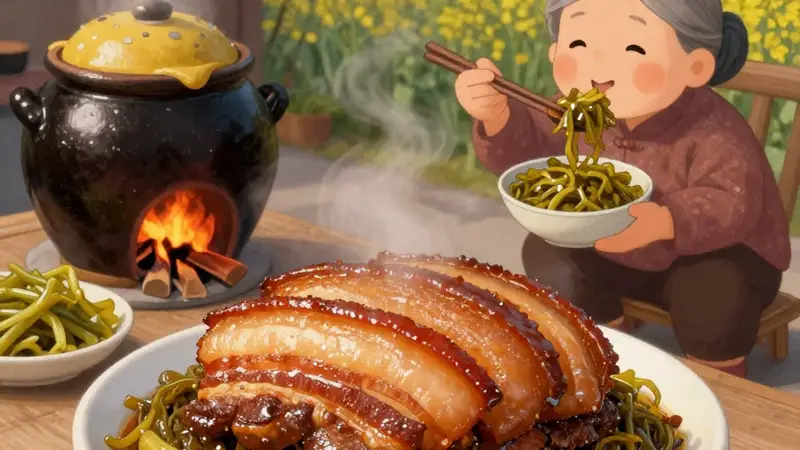 独山旧院柴火间 老坛酸香托出那碗扣肉香