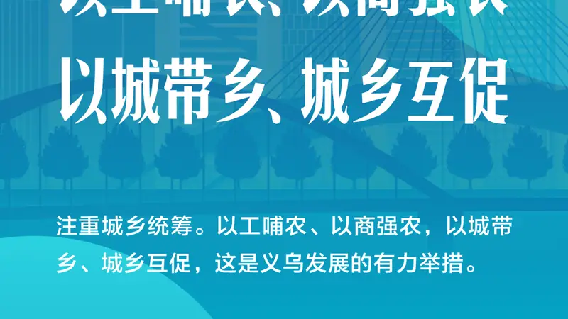 “义乌发展经验”，习近平这样总结