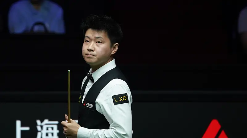 横扫！赵心童两杆破百6-0罗伯逊 晋级上海大师赛半决赛