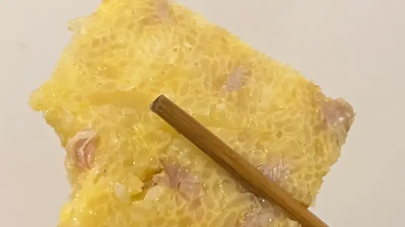 糯米搭配腊肉香菇,古法蒸制景德镇传统糯米子糕