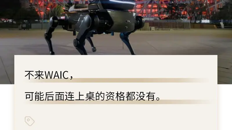 WAIC门票炒到10倍，AI企业为何非来不可？
