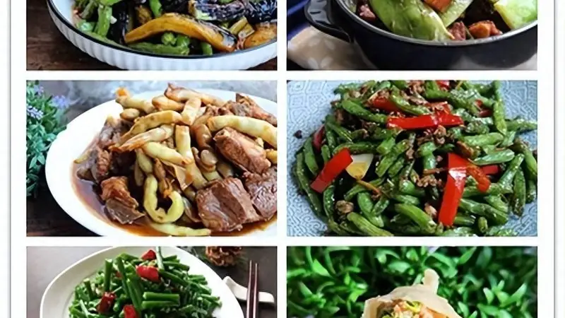 豆角正当季:6道家常美味,简单易学,好吃不怕腻