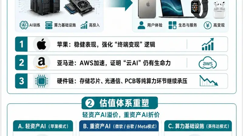 全球科技一夜“满血”，苹果反而崩了！