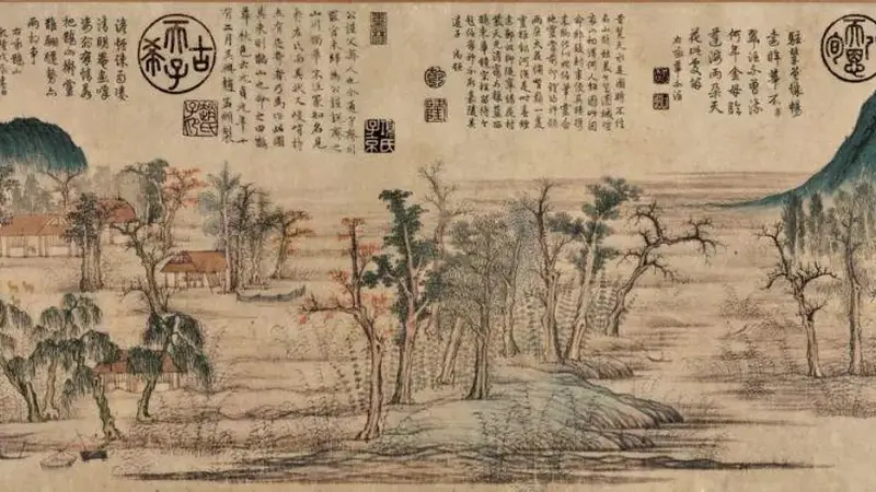 古城济南夏末秋初 黄河岸鹊华胜境藏文艺气息
