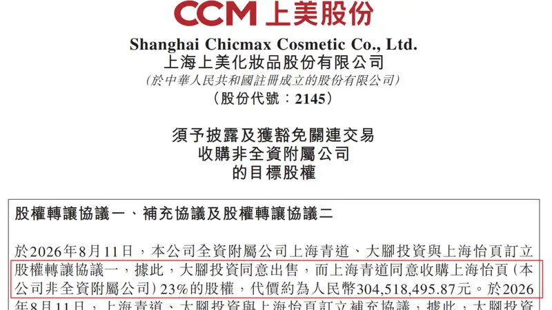 套现超3亿元！章子怡“赢麻了”