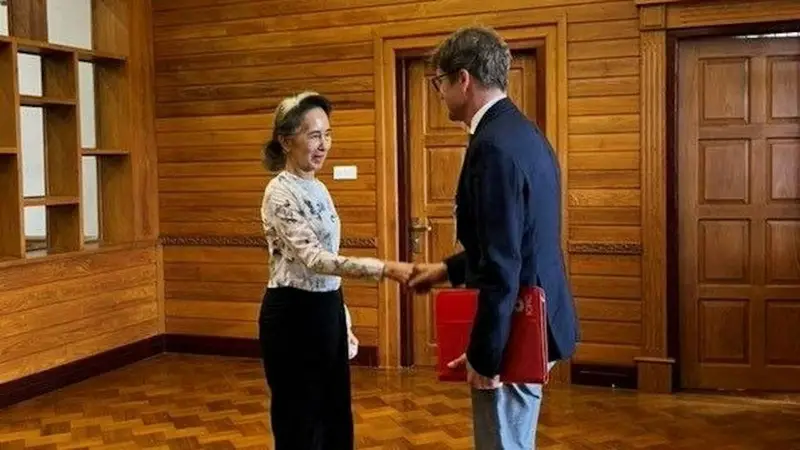 中缅联合声明正在起效，昂山素季重新出山，缅甸内战出现罕见的谈判窗口
