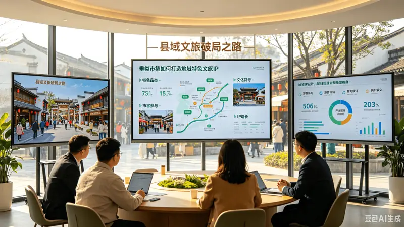 县域文旅破局之路,垂类市集如何打造地域特色文旅IP