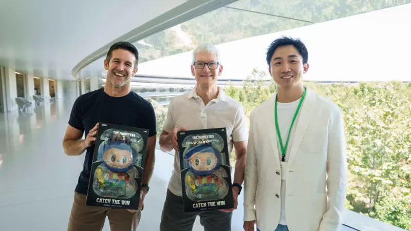 泡泡玛特：与苹果围绕创意设计、数字生态与全球消费趋势展开交流