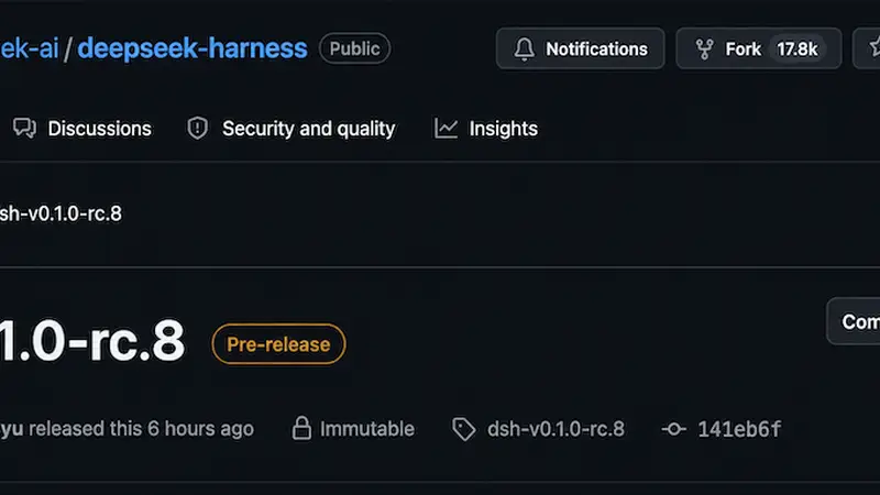 昨夜,DeepSeek Harness首发新版本:14项更新,多模态能力拉满!