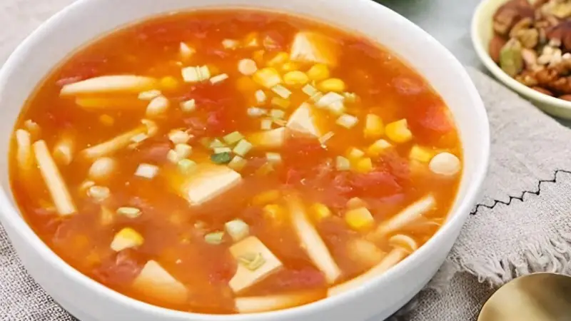 孩子的汤菜,简单省事不费妈,酸甜浓郁,用它拌饭吃最香了