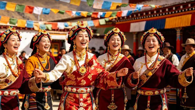 我在西藏支教娶了个女孩，她有6个姐，婚后才知她们是当地7朵金花