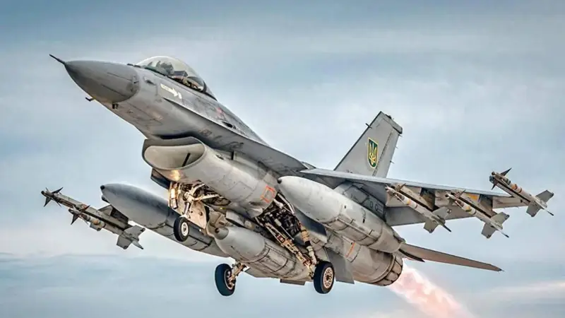 城郭之下 长空风起 F-16入乌影动战云