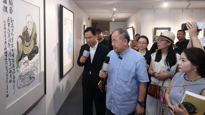 乐观——莫言与王振的七载文墨旅展亮相北京