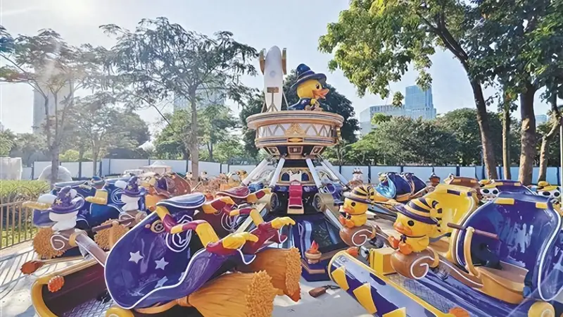 “小黄鸭乐园”8月初试营业,位于厦门美峰体育公园