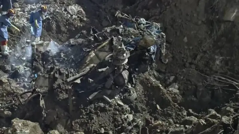 重庆彭水山体崩塌现场发现人体残骸