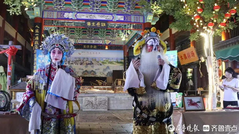 在日照邂逅三秦风光!渭南文旅展演亮相东夷小镇