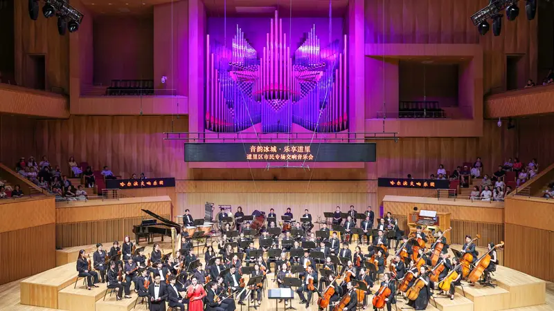 音韵冰城，乐享道里！千名市民走进哈尔滨音乐厅共赴交响之约
